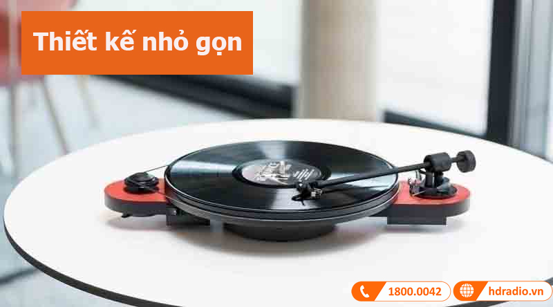 đầu đĩa than pro-ject elemental phono usb thiết kế nhỏ gọn
