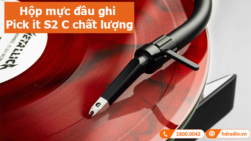 Đầu đĩa than Pro-Ject Metallica Limited Edition hộp mực đầu ghi chất lượng