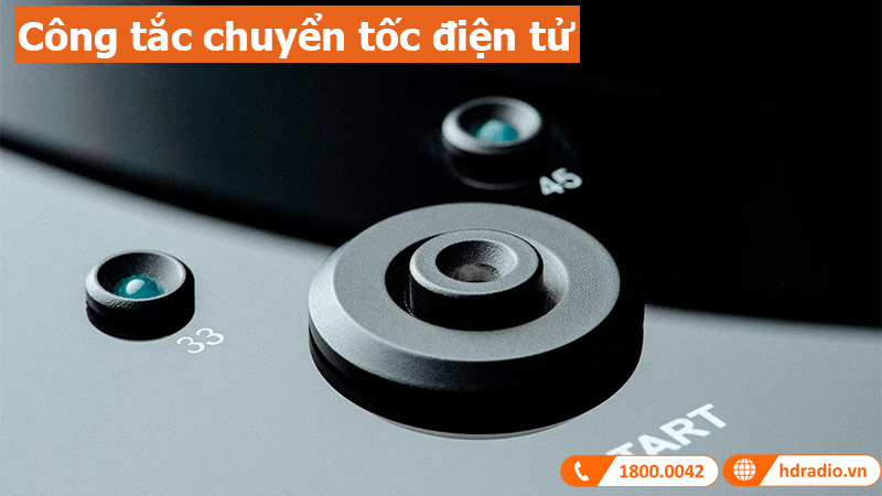 Đầu đĩa than Pro-Ject X8 công tắc chuyển tốc điện tử