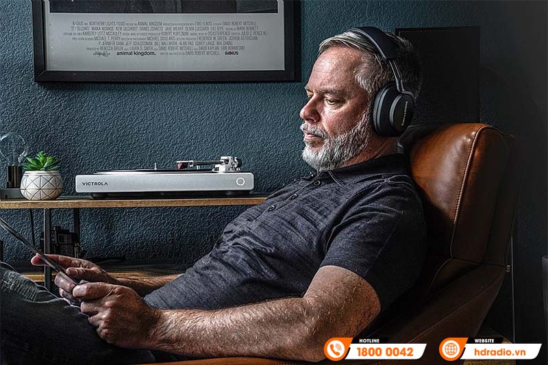 đầu đĩa than victrola hi-res carbon