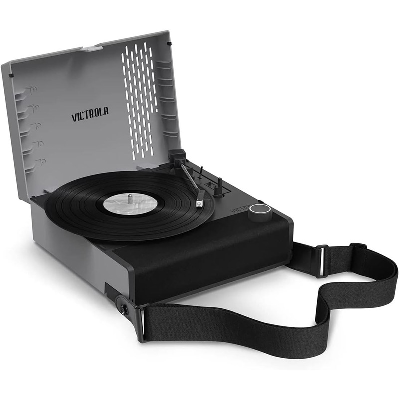 Đầu đĩa than Di Động Tích Hợp Loa Victrola Revolution Go, Bluetooth 5.0, Pin 12H (33-1/3, 45, 78 rpm)