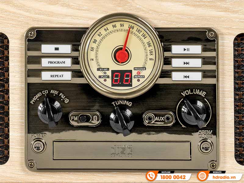 Máy hát đĩa than Victrola The Hawthorne