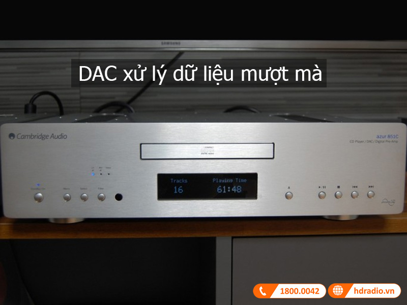 Tinh nang đầu CD Cambridge Audio