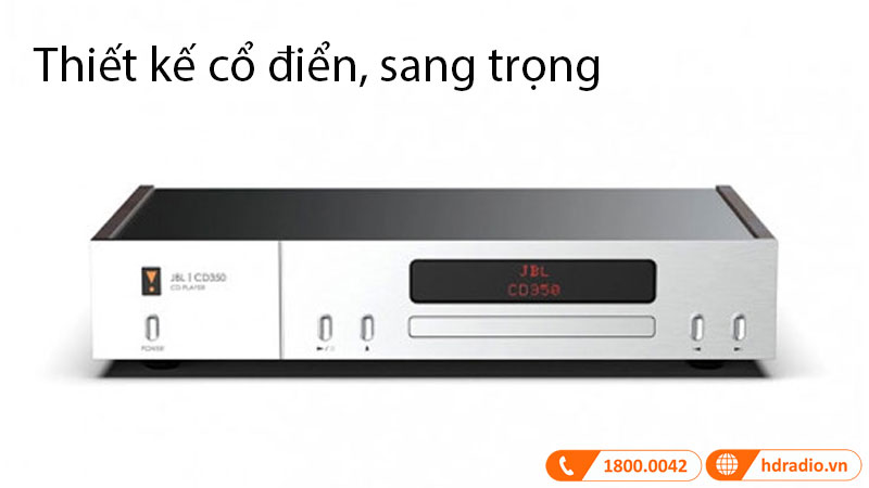 Thiết kế Đầu CD JBL CD350 Classic 