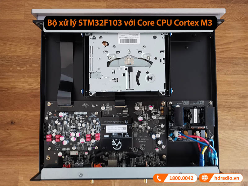 bộ xử lý STM32F103 nhanh của ST Micro Electronics