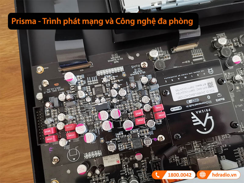 Prisma - Trình phát mạng và Công nghệ đa phòng