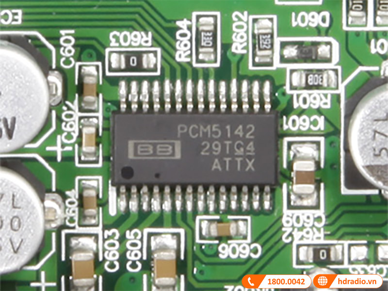 Bộ chuyển đổi âm thanh Digital-to-Analog có độ chính xác cao