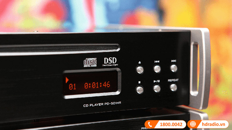 mặt trước của đầu CD