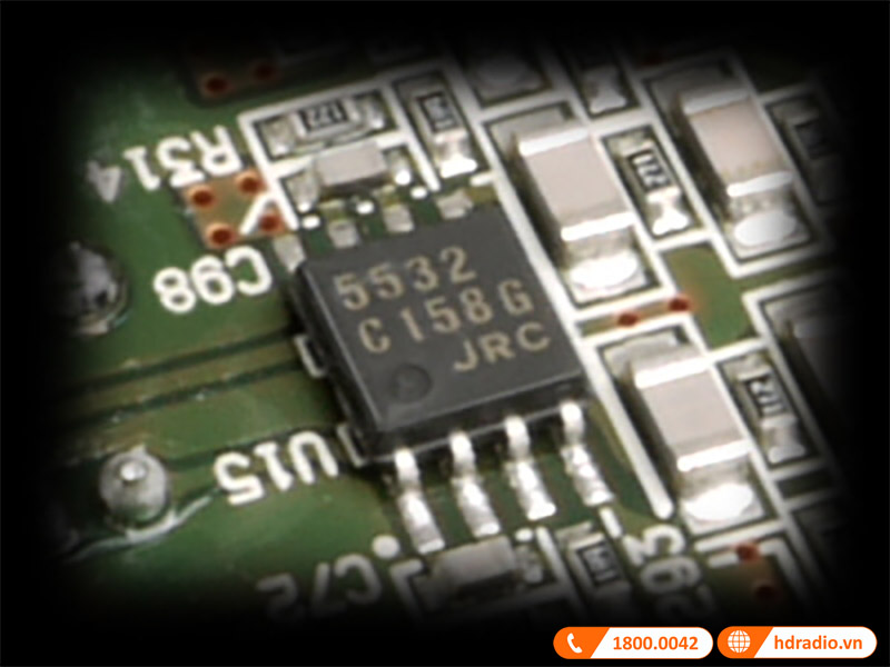 JRC NJM5532 cho Bộ khuếch đại Hoạt động trên Phần Analog