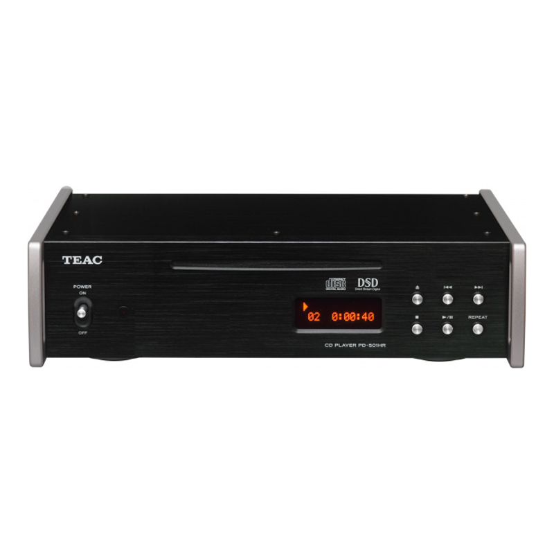 Đầu CD Teac PD-501HR, RCA, OPTICAL (Hỗ trợ CD-DA, CD-ROM/-R/-RW, DVD-ROM/-R/-RW, DVD + R, DVD + RW)