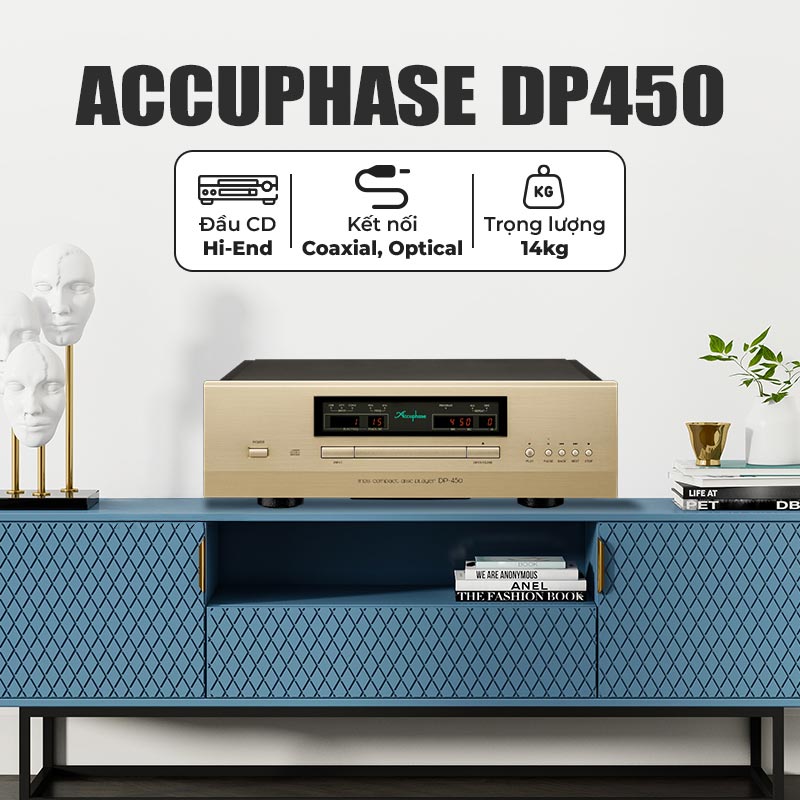 Đặc điểm nổi bật đầu CD Accuphase DP450