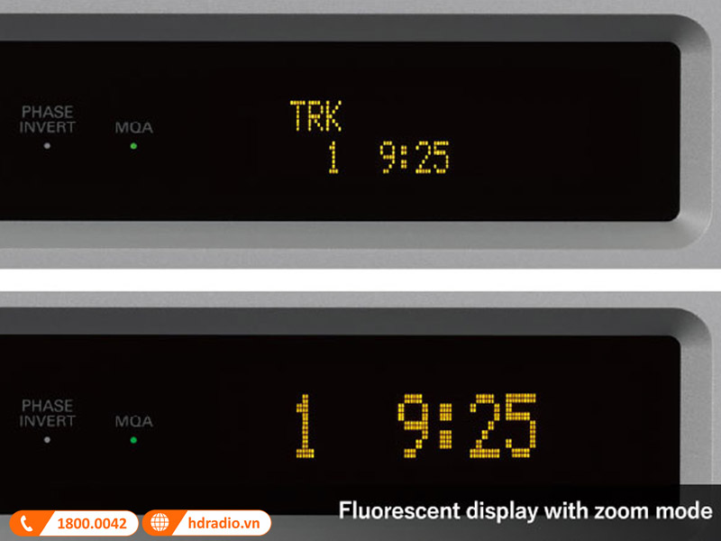 tích hợp màn hình huỳnh quang