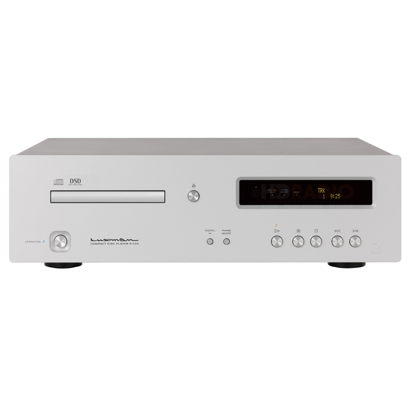 Đầu CD Luxman D-03X, OPTICAL, COAXIAL (Hỗ trợ CD, CD-R, CD-RW, MQA-CD)
