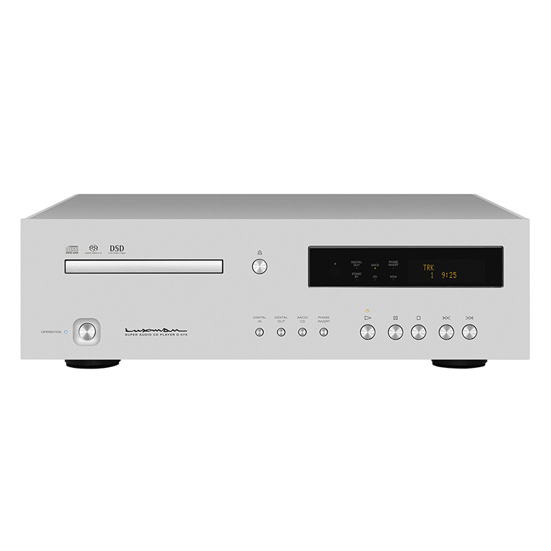 Đầu CD Luxman D-07X, OPTICAL, COAXIAL (Hỗ trợ SACD, CD, MQA-CD)
