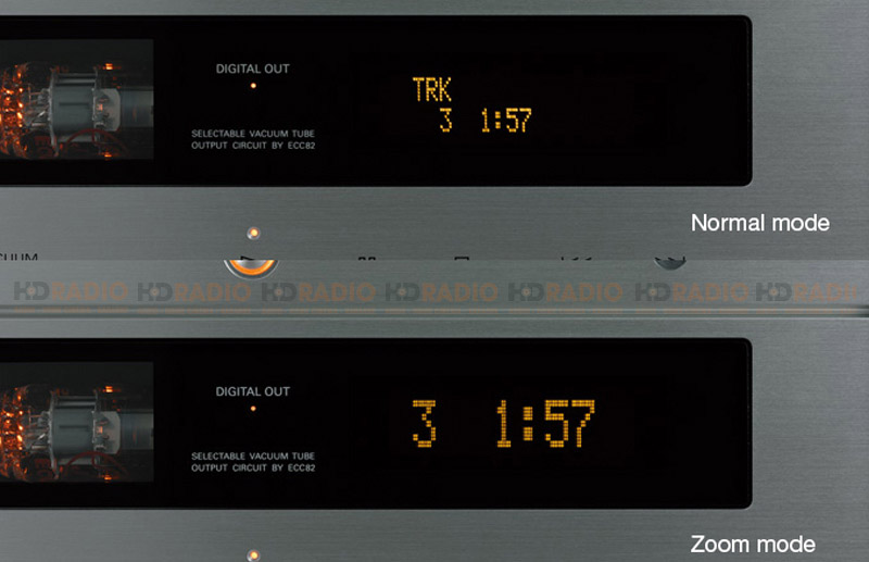 Trang bị màn hình FL lớn và chất lượng