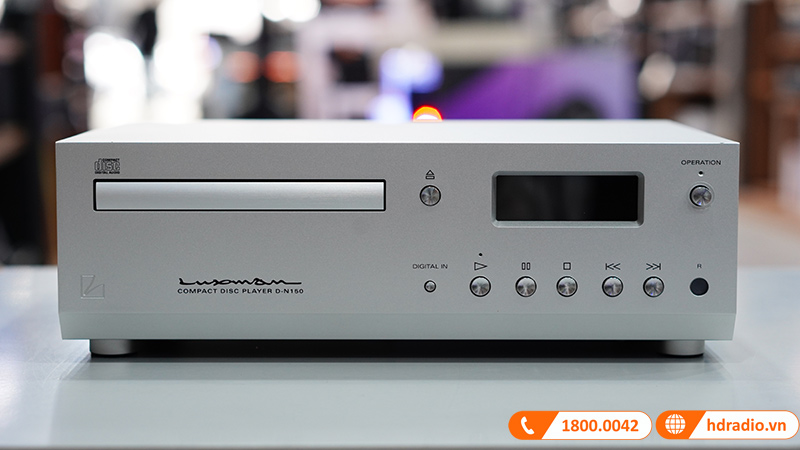 ảnh thực tế đầu CD Luxman DN150