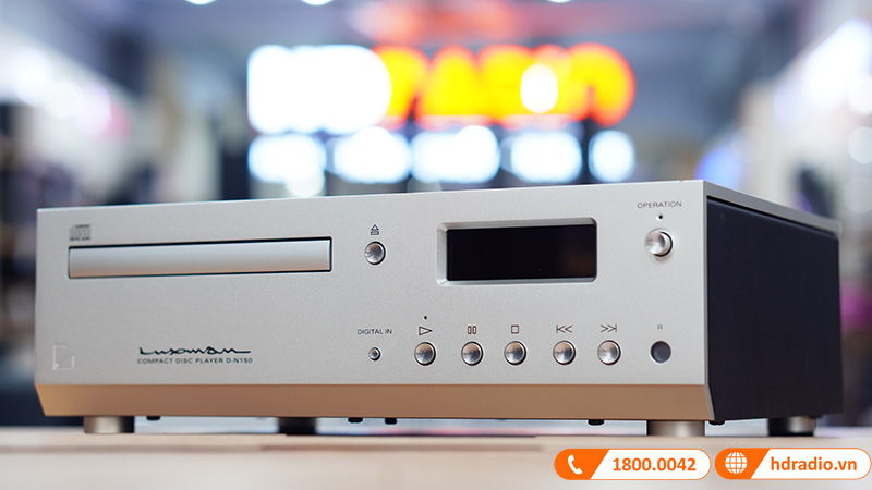 ảnh thực tế đầu CD Luxman DN150