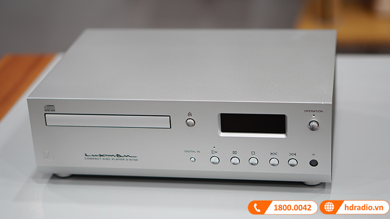 ảnh thực tế đầu CD Luxman DN150