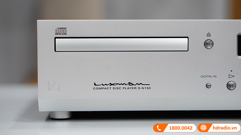 ảnh thực tế đầu CD Luxman DN150