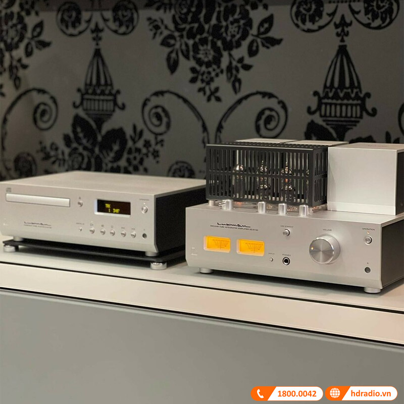 đầu CD D-N150 kết hợp với amply đèn Luxman SQ-N150