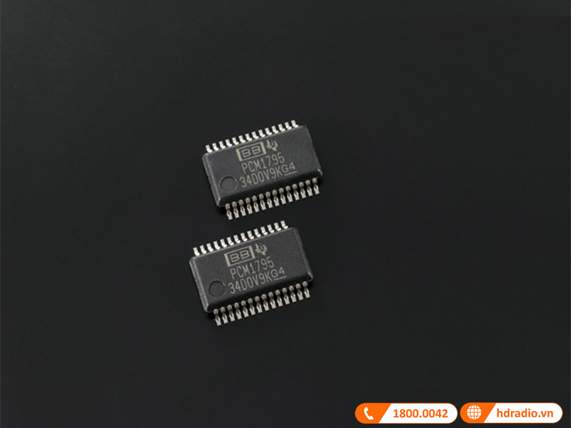 Tích hợp Chip xử lý DAC 32 bit mới nhất