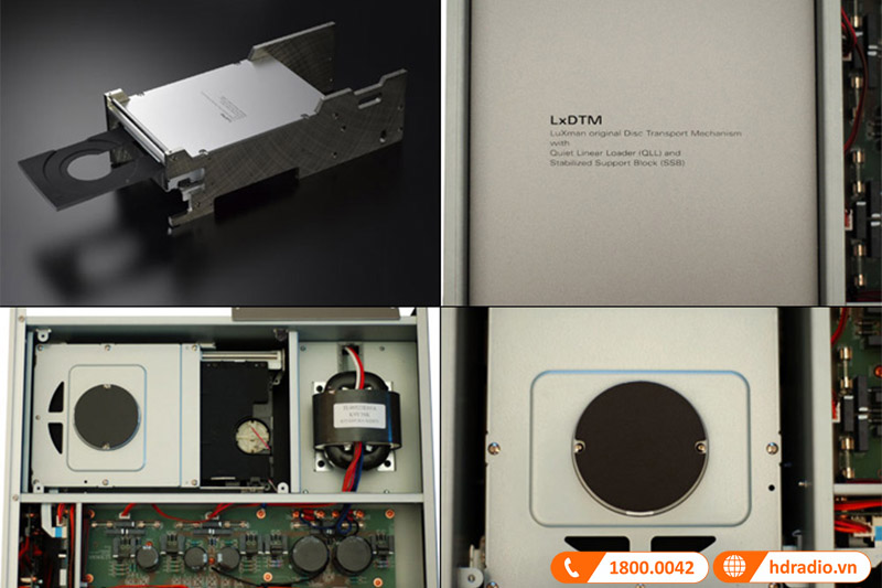 Ổ đĩa LxDTM công nghệ độc quyền LUXMAN