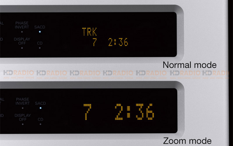 Tích hợp Màn hình FL cỡ lớn