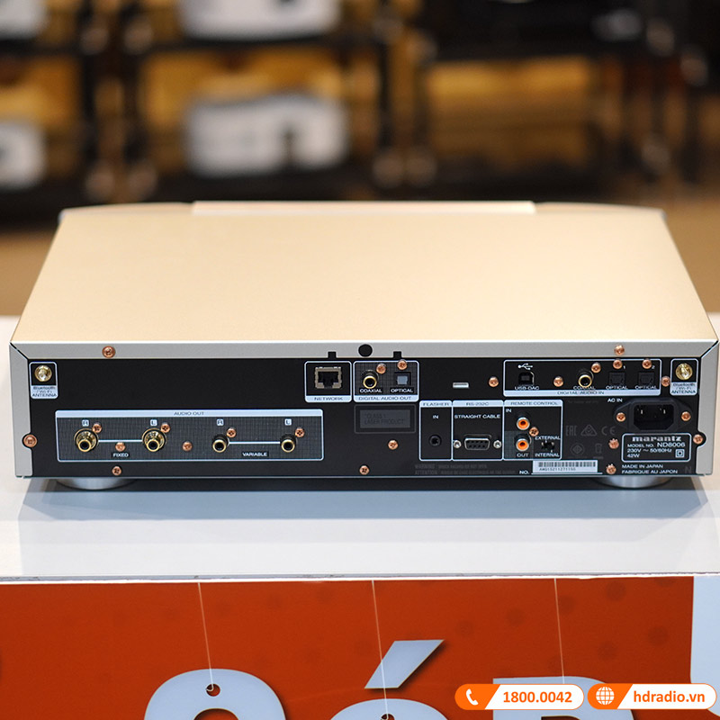 Đầu CD Marantz ND8006, DAC, Network Audio Player, WiFi, Bluetooth (Hỗ trợ CD, CD-R / RW)-8