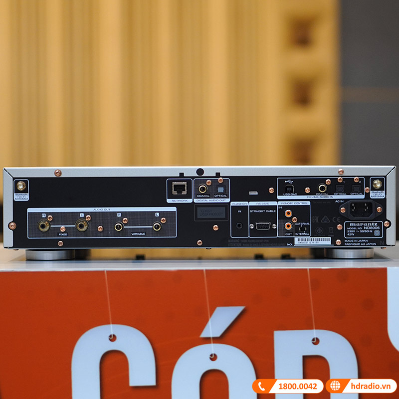 Đầu CD Marantz ND8006, DAC, Network Audio Player, WiFi, Bluetooth (Hỗ trợ CD, CD-R / RW)-2