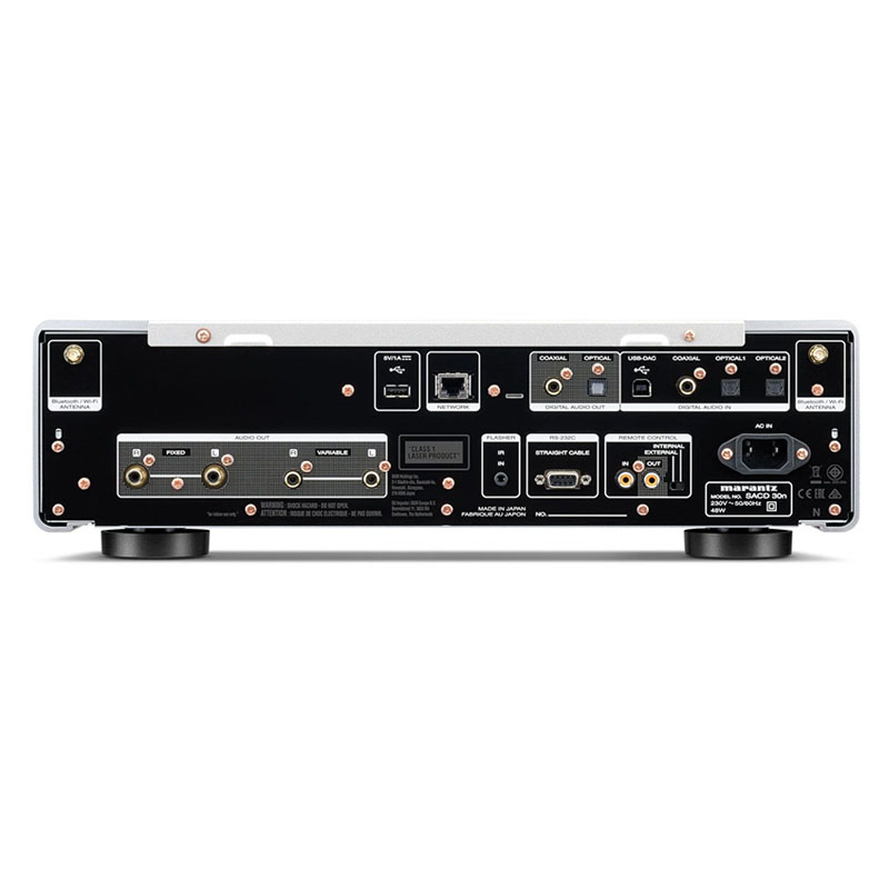 Đầu CD Marantz SACD 30N, DAC, Network Audio Player, WiFi, Bluetooth (Hỗ trợ SACD, CD, CD-R / RW, DVD-R / + R / -RW / + RW)-3