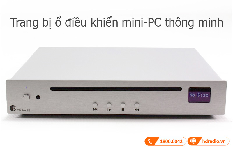 Tinh nang Pro-Ject CD Box S2 Tinh nang Pro-Ject CD Box S2