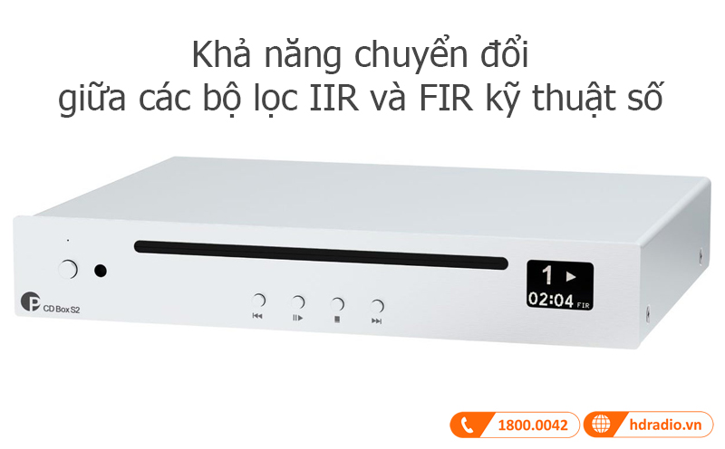 Tinh nang Pro-Ject CD Box S2 Tinh nang Pro-Ject CD Box S2