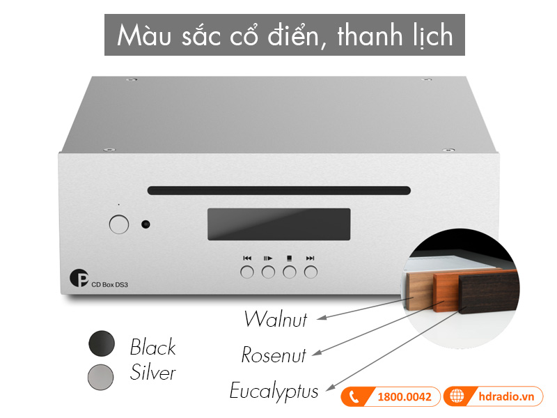 Mau sac Pro-Ject CD Box DS3