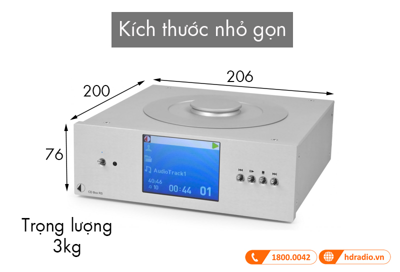 Thiet ke Pro-Ject CD Box RS