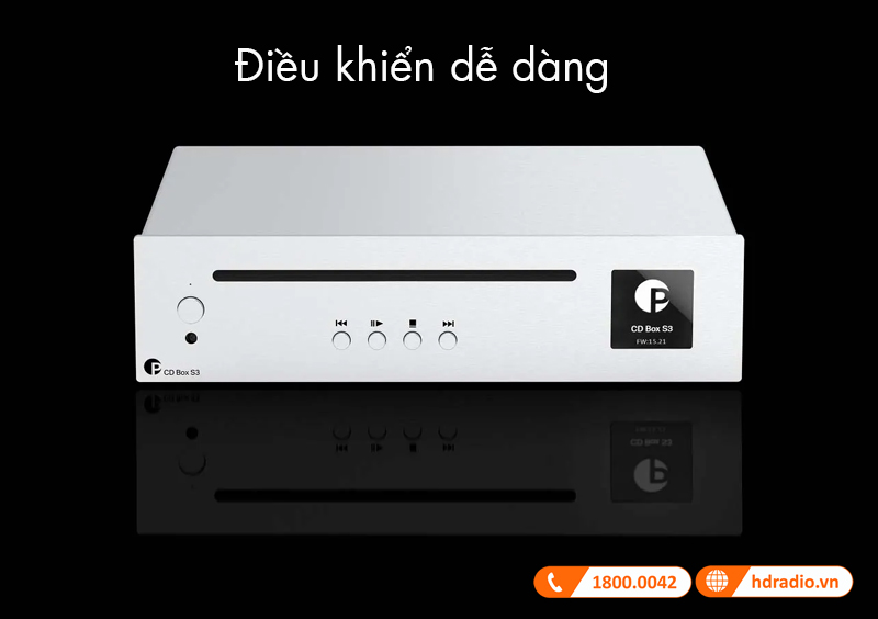 Dieu khien Pro-Ject CD Box S3