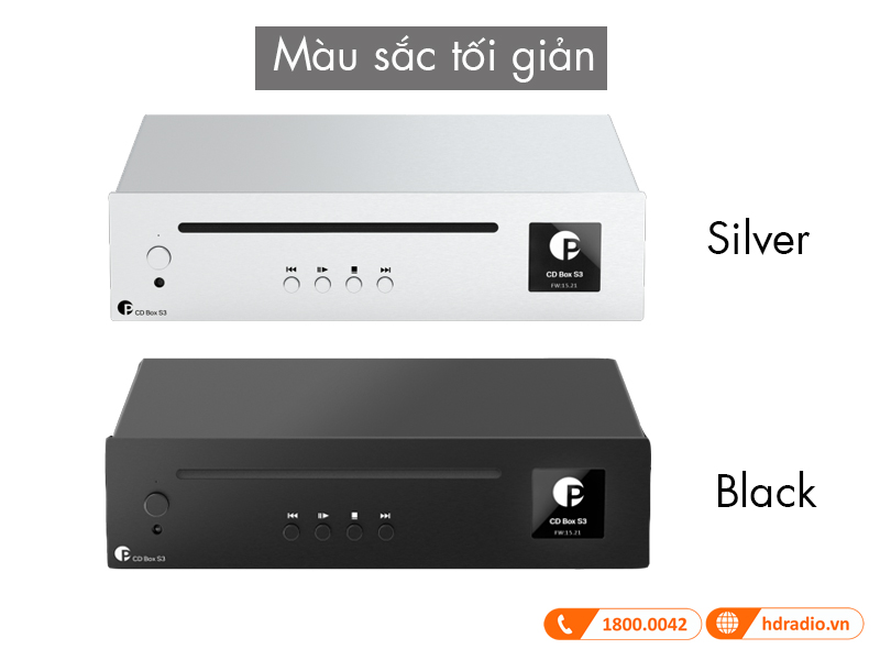 Mau sac Pro-Ject CD Box S3