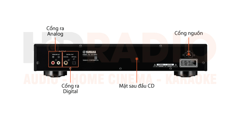 Chú thích đầu CD Yamaha CD-S303
