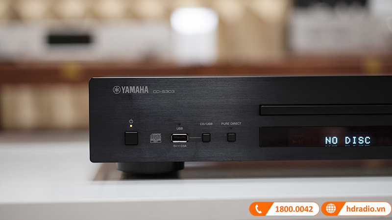 ảnh thực tế đầu CD Yamaha CD-S303