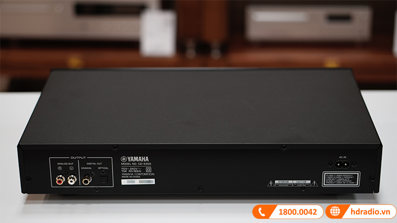 ảnh thực tế đầu CD Yamaha CD-S303