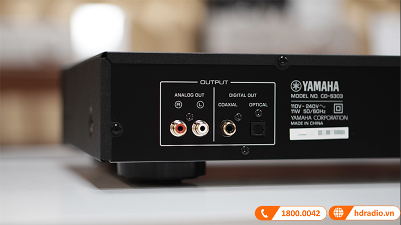 ảnh thực tế đầu CD Yamaha CD-S303