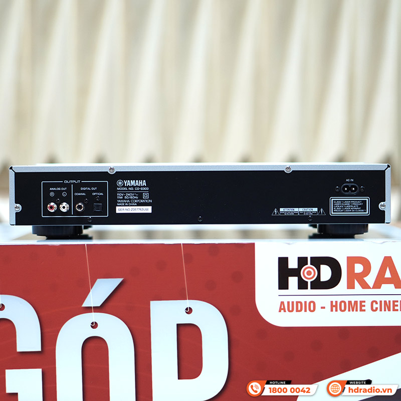 Đầu CD Yamaha CD-S303, RCA, OPTICAL, COAXIAL (Hỗ trợ CD, CD-R / RW)-5