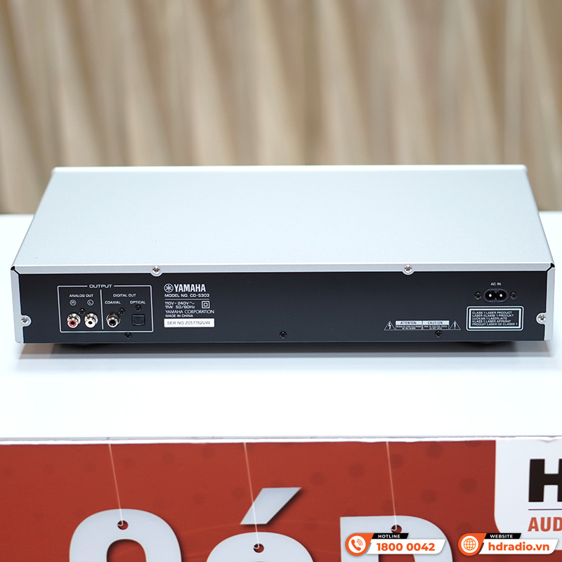 Đầu CD Yamaha CD-S303, RCA, OPTICAL, COAXIAL (Hỗ trợ CD, CD-R / RW)-9