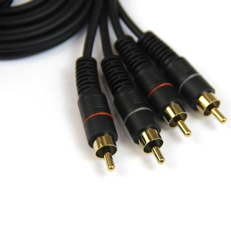 Dây 2AV ra 2AV Kiwi RCA dài 1.5M, 3M
