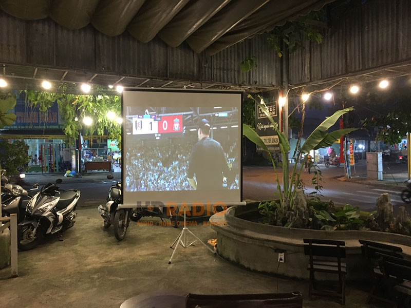 Lắp đặt máy chiếu Optoma X400Lve tại quán cafe Lắp đặt máy chiếu Optoma X400Lve tại quán cafe