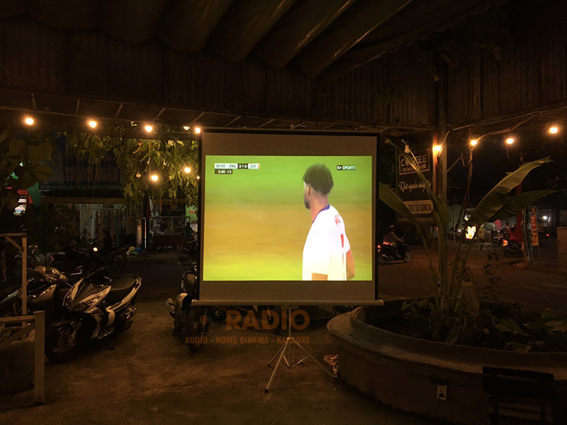 Hình ảnh máy chiếu Optoma cho WorldCup 2022 Hình ảnh máy chiếu Optoma cho WorldCup 2022