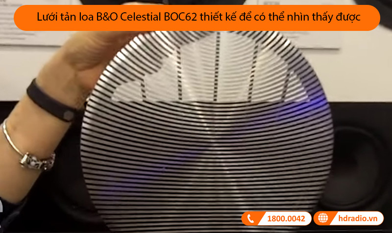 ưới tản của loa B&O Celestial BOC62 