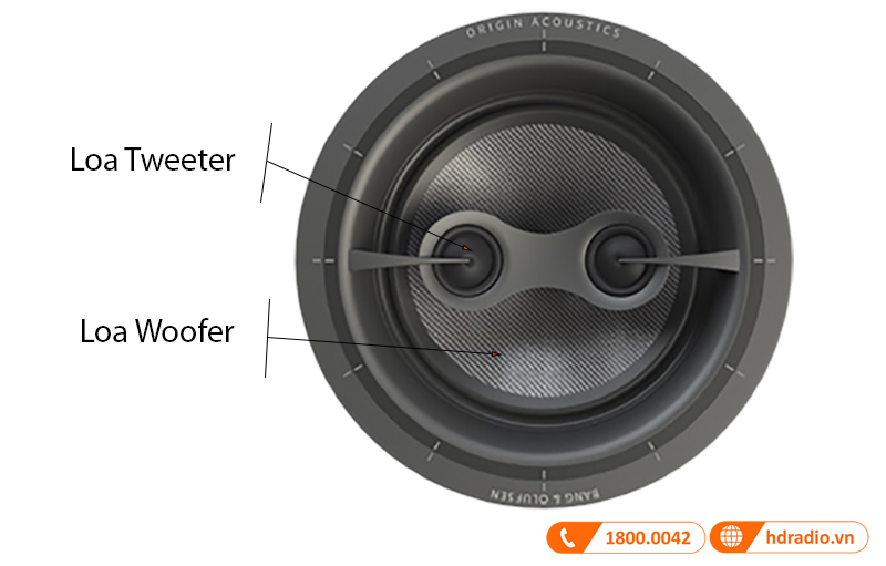 Cấu tạo Loa B&O Celestial BOC82DT