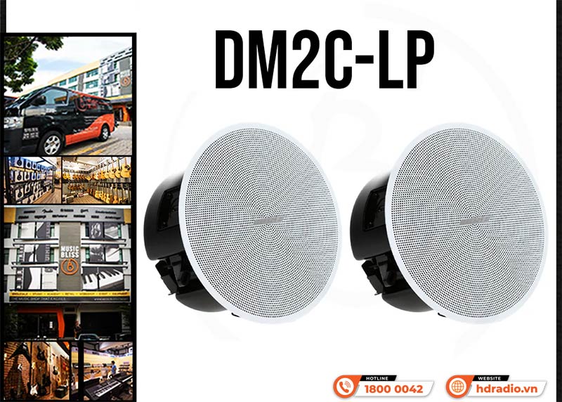 Ứng dụng thực tế với Loa âm trần Bose Designmax DM2C-LP