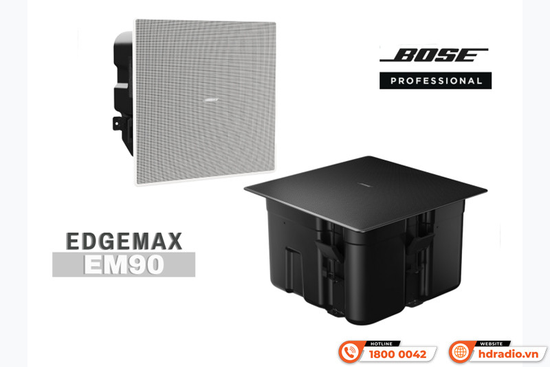 Loa âm trần Bose EdgeMax EM90 với 2 màu đen hoặc trắng