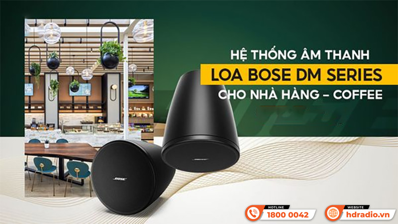 Ứng dụng Loa Âm Trần Bose Designmax DM3P